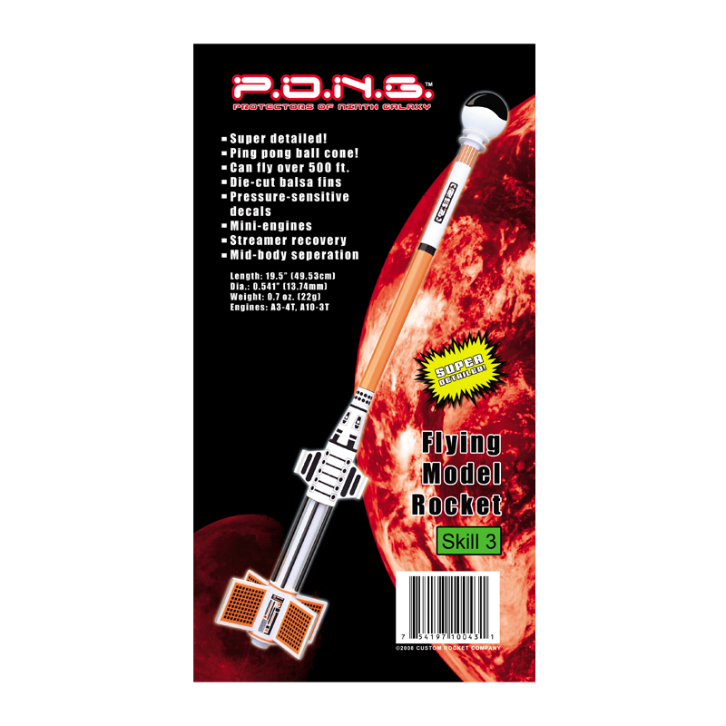 P.O.N.G. – Custom Rocket Company